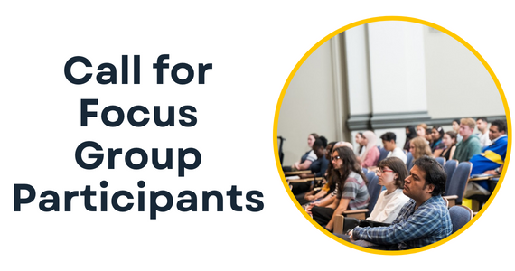 Call for Focus Group Participants